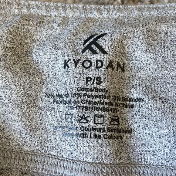 Kyodan Light gray Leggings size P/S - Picture 6 of 8